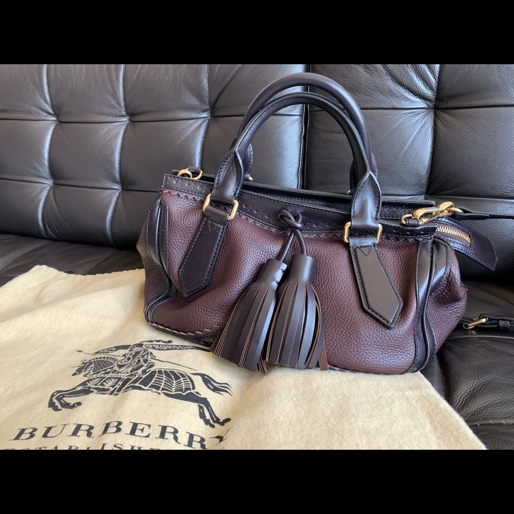 Authentic Burberry handbag